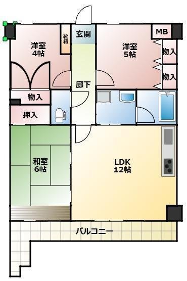 3LDK