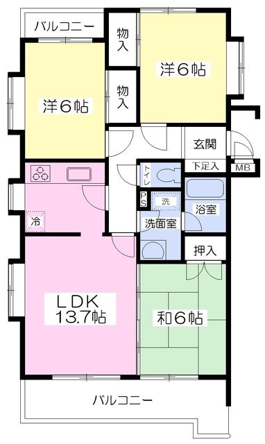 3LDK