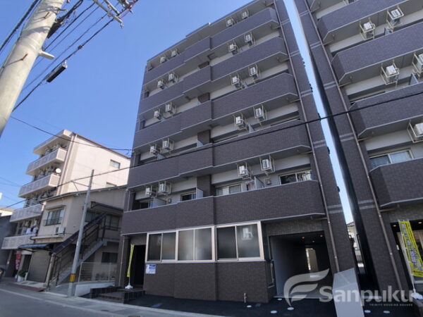 松山市・新築でセキュリティ万全！木屋町のワンルームマンション