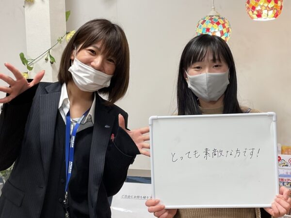 【お客様の声・No.22】アパマンショップ松山市駅前店「内覧時から丁寧に対応、安心」