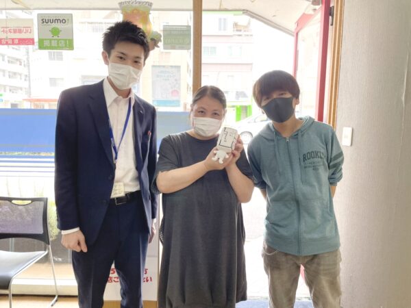 【お客様の声・No.36】アパマンショップ松山北店「お急ぎのお部屋探しもお任せ！」