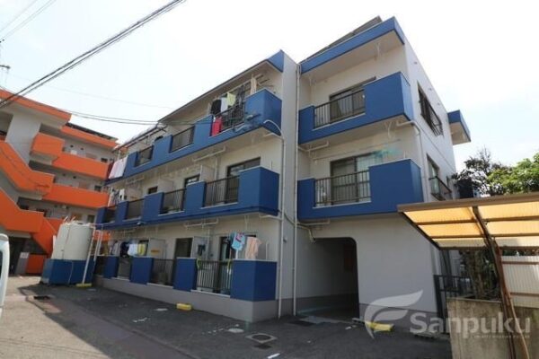 【仙波ハイツ　南棟】松山市御幸の賃貸マンション