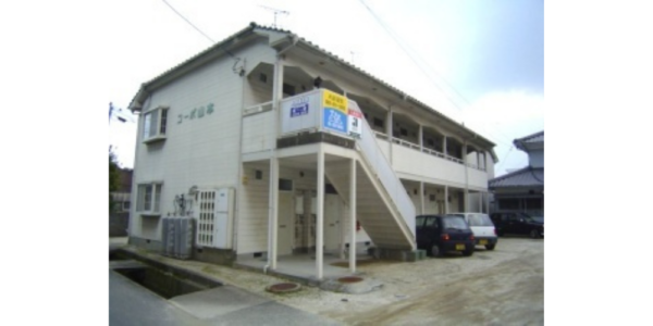【コーポ山本】松山市宮西のアパート