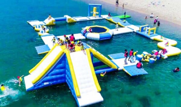 松山市の海遊び！「スプラッシュビーチThe中島」がオープン