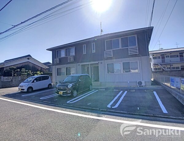 【クラベリーナ清水　Ａ棟】松山市清住の賃貸コーポ