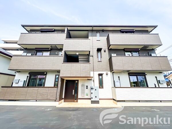 【ウェイズＫ】新築！2024年3月完成・松山市小坂の賃貸コーポ