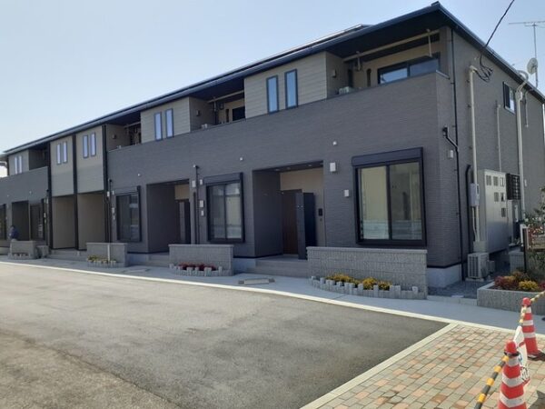 【トレスガーデン】新築！2024年2月完成・松山市東垣生町の賃貸アパート