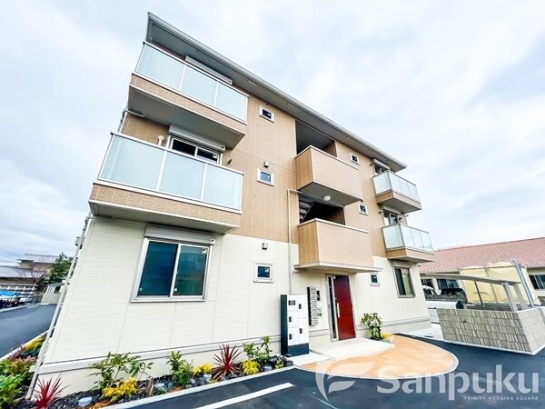 【フォレスト和泉Ａ棟】新築！2024年2月完成・松山市和泉南の賃貸コーポ