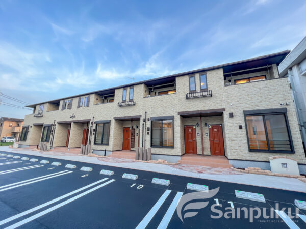 【パルボヌール】新築！2024年8月完成・松山市北井門の賃貸アパート