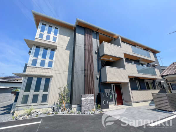 【Ａｓａｋａｗａ１】新築・2024年8月完成！松山市西石井の賃貸コーポ