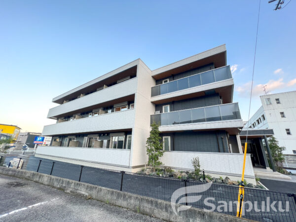 【フェリシア朝生田】2024年10月完成！松山市朝生田町の賃貸コーポ