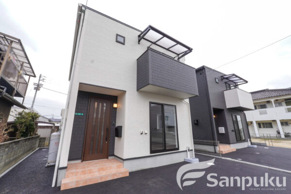 【ミーサ空港通ⅡＡ棟】新築！2025年1月完成・松山市空港通の賃貸一戸建て