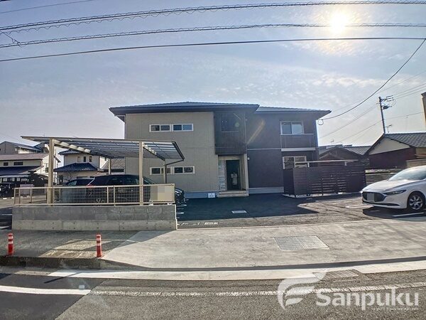 【コスモ　ラ・ペ】新築！2025年1月完成・松山市南江戸の賃貸コーポ