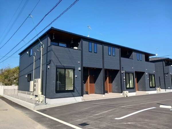 【アンソレイエ　ヴィヴァンⅡ】松山市栗井河原の賃貸アパート