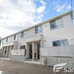 【サンコーポ】新築！2025年8月完成・松山市土居田町の賃貸アパート