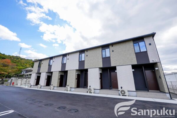【ココル】新築！2025年11月完成・松山市平田町の賃貸アパート