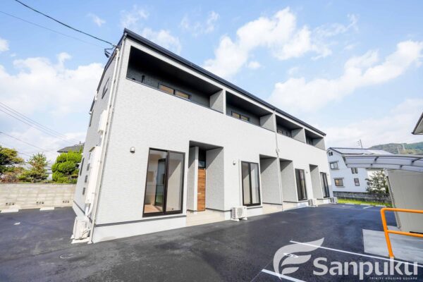 【エルミタージュ】新築！2025年11月完成・松山市三町の賃貸アパート