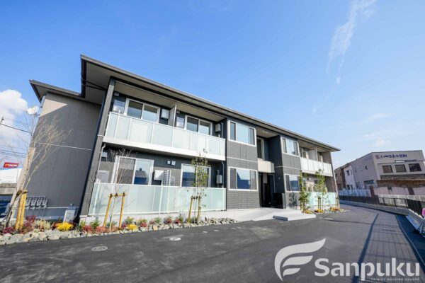 【ほたる川】新築！2026年1月完成・東温市野田の賃貸アパート