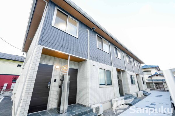 【ルミクレアコート】新築！2025年11月完成・松山市土居町の賃貸コーポ