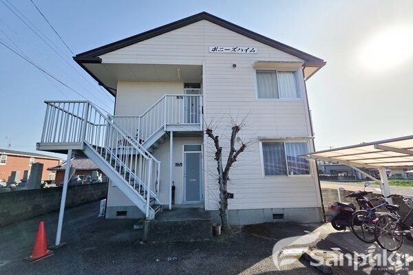 【ポニーズ　ハイム】松山市北久米町の賃貸コーポ