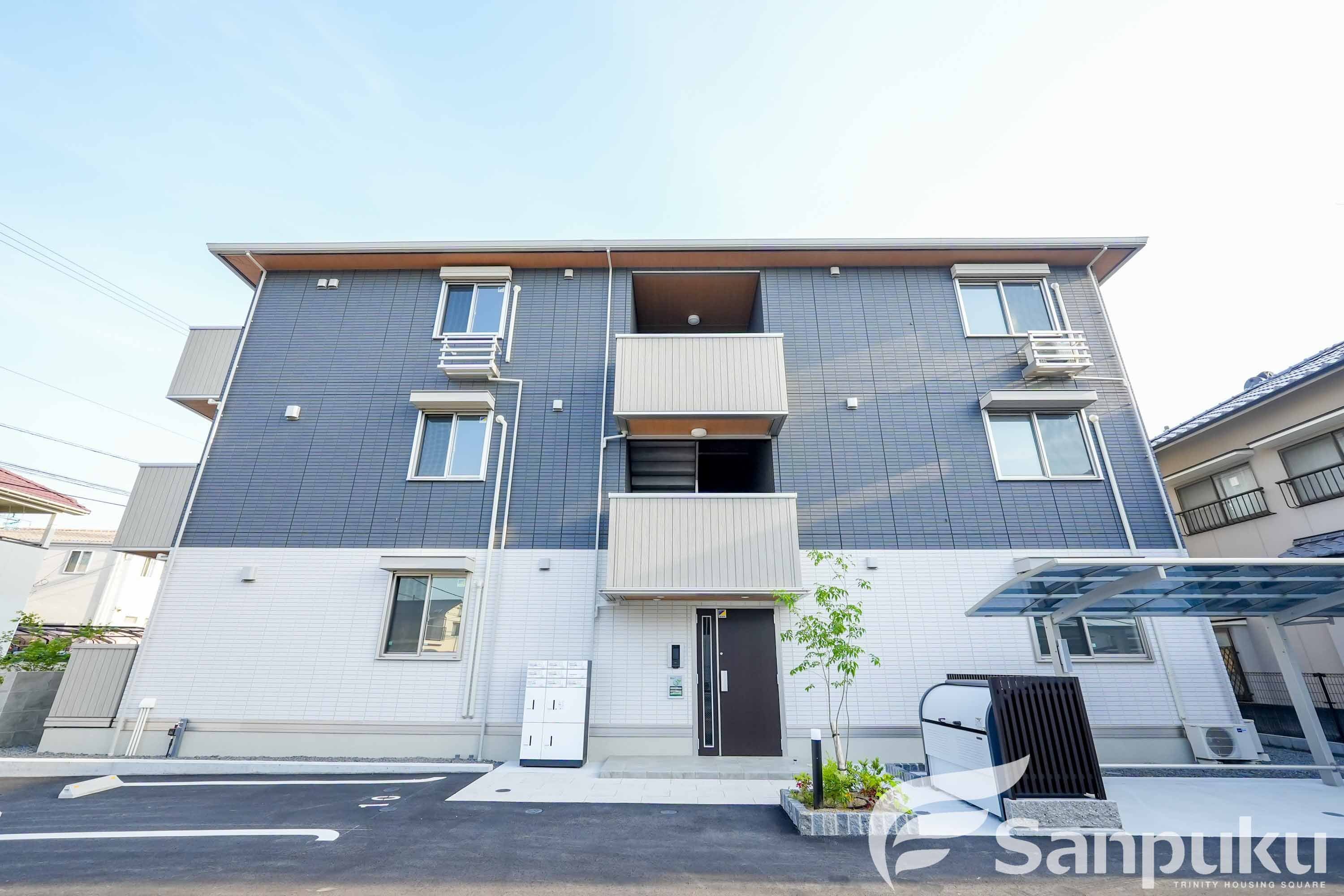 【クランツ北井門Ｃ】松山市北井門の2LDK賃貸コーポ