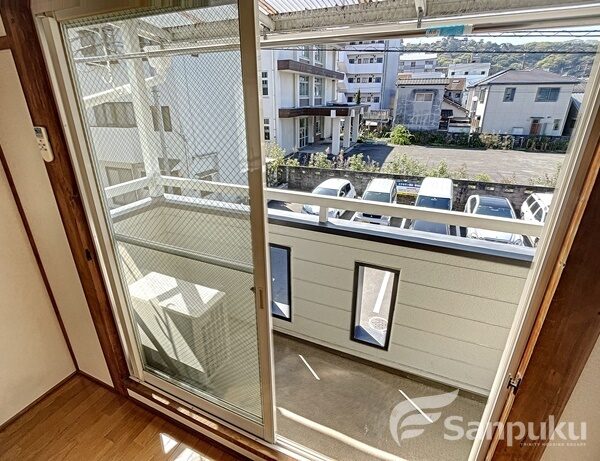 コーポ中野　ベランダ