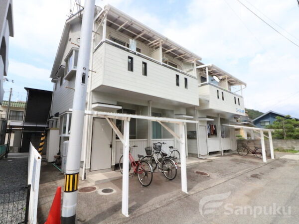 【コーポ中野】松山市清水町の賃貸アパート