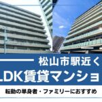 松山市駅近くの2LDK賃貸マンション5選｜選び方のポイントも